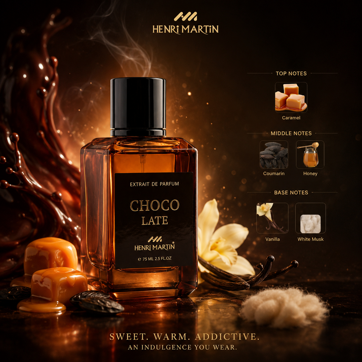 CHOCO LATE  . EXTRAIT DE PARFUM 75ML